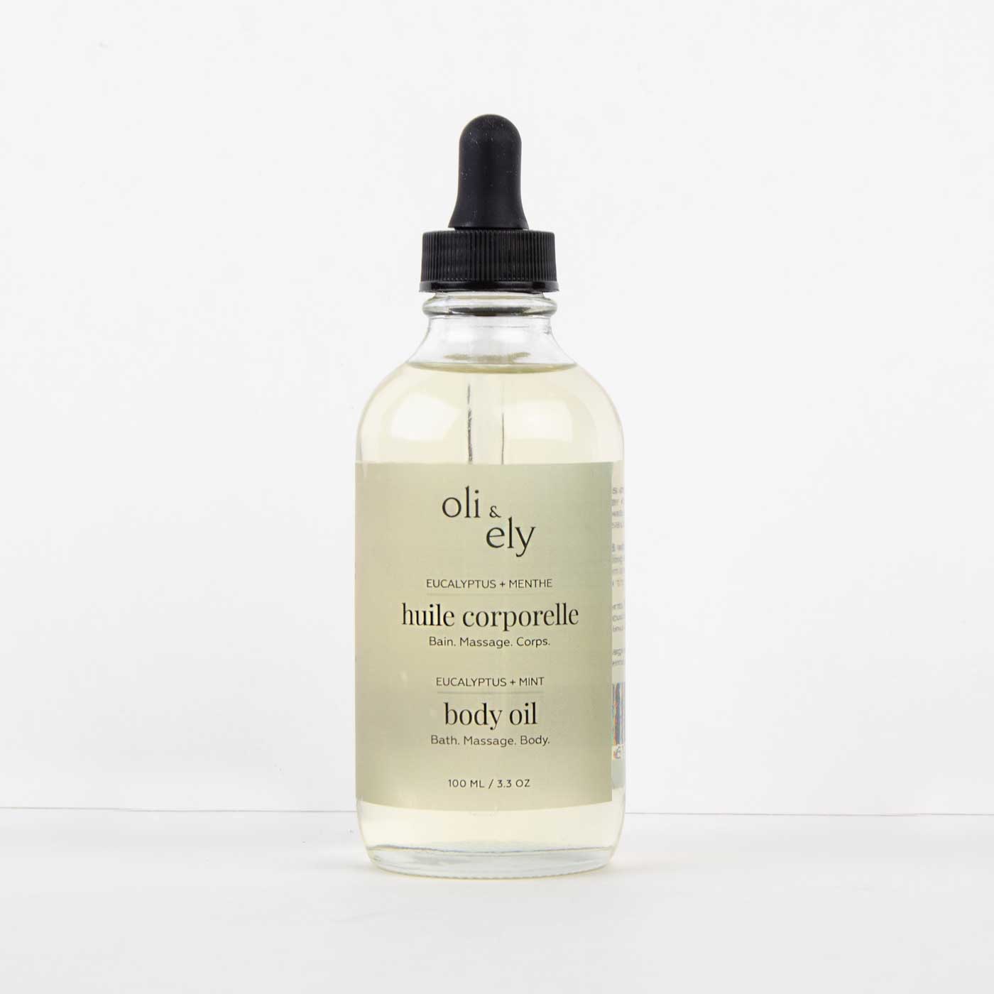 Body oil | eucalyptus + mint