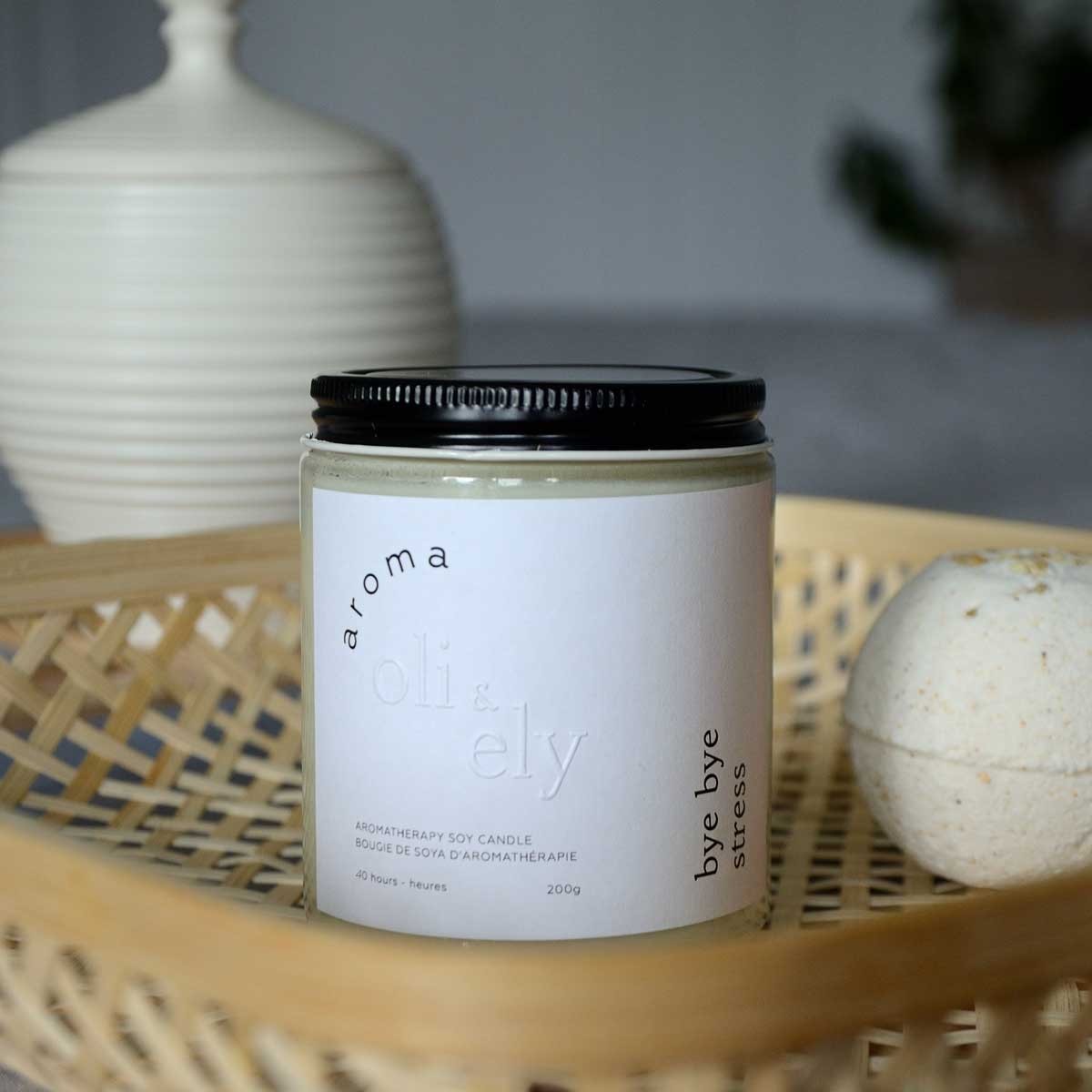 Aromatherapy candle