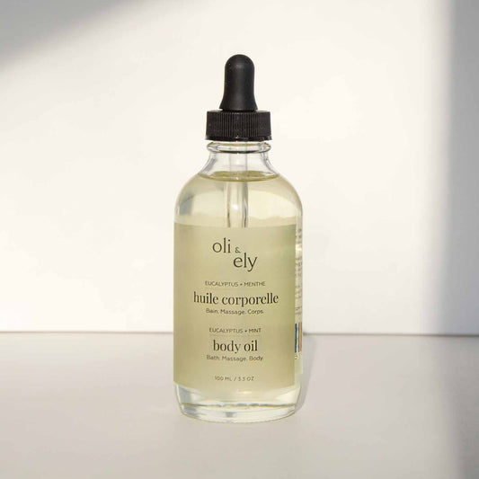 Body oil | eucalyptus + mint