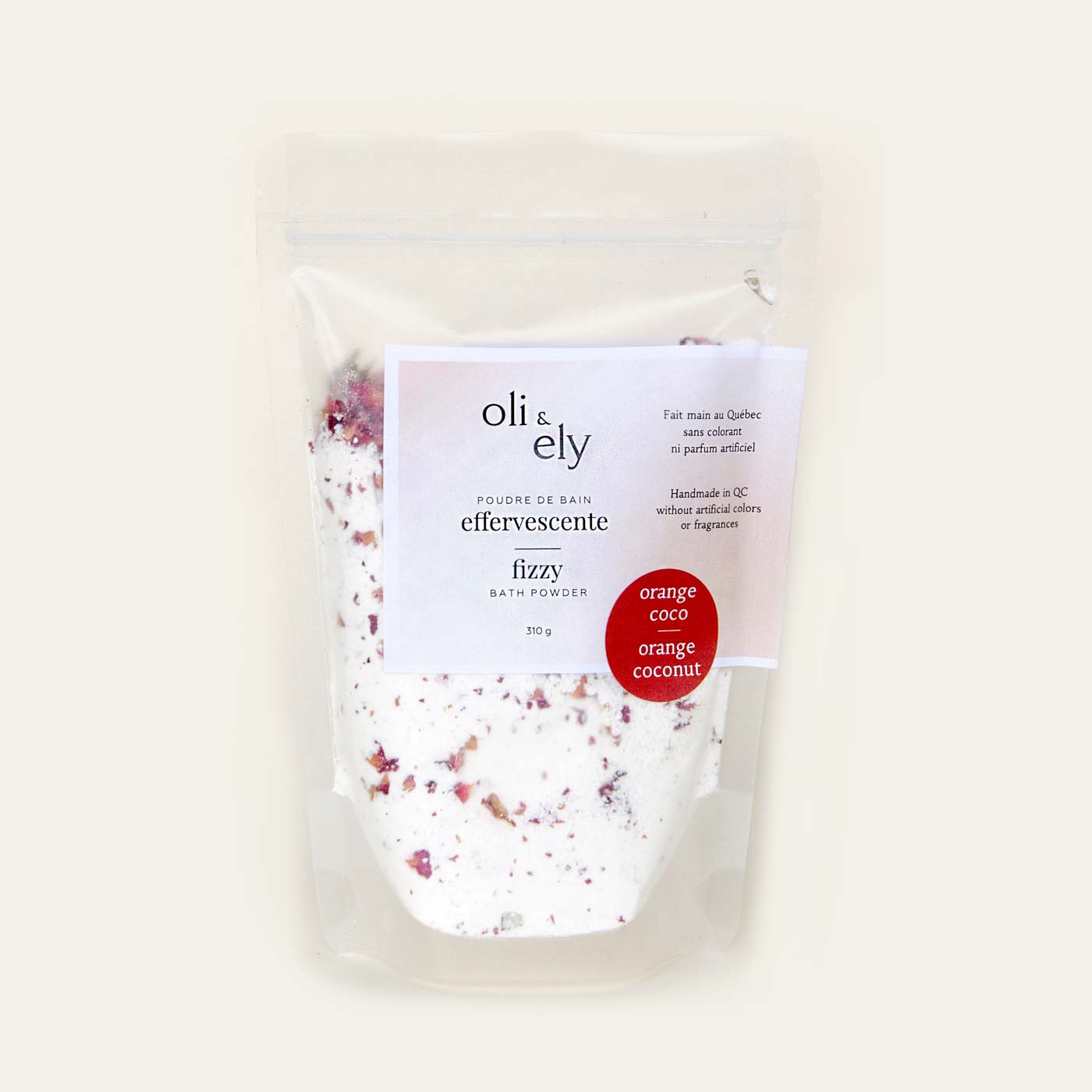 Fizzy Bath Powder | Orange + Coconut
