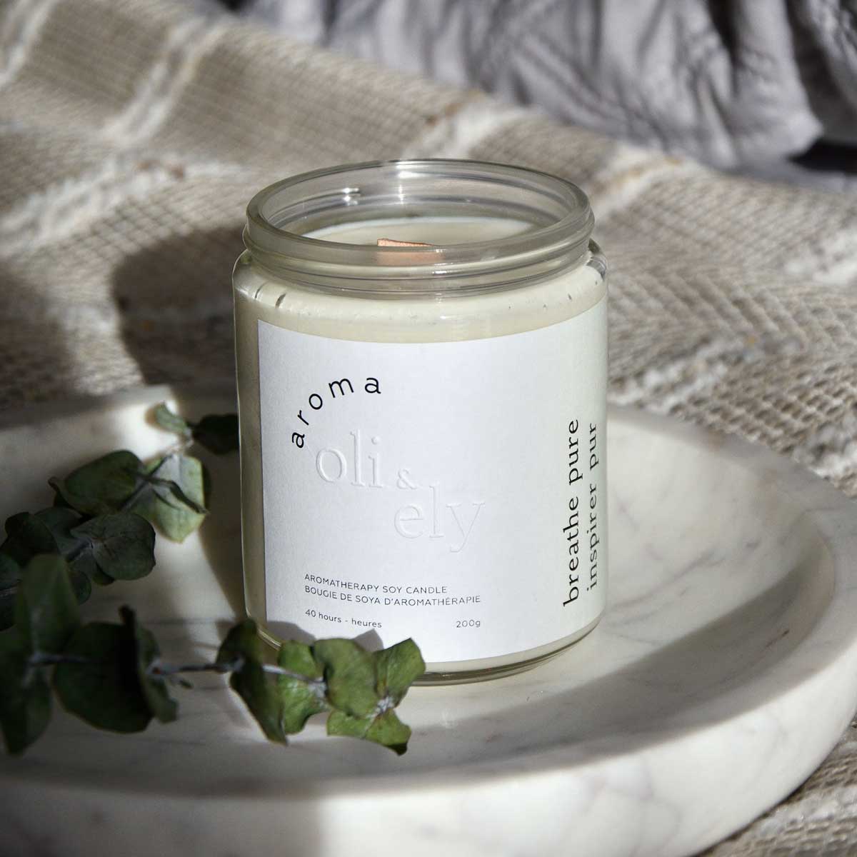 Aromatherapy Candle | Breathe Pure